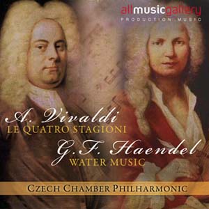 Album A.Vivaldi, Le quattro stagioni, G.F.Haendel Water Music, Suite No.1 Czech Chamber Philharmonic