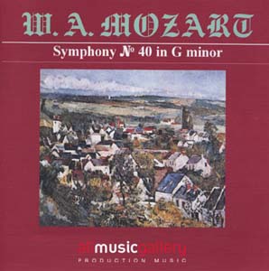 Album W.A.Mozart - Symphony No.40 in G minor, Concerto for Piano and Orchestra No.20 in D minor