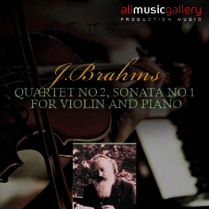 Album J.Brahms, Quartet No.2, Sonata No.1 for Violin and Piano