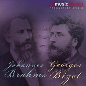 Album J.Brahms, G.Bizet