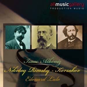 Album I.Albéniz, N.Rimsky - Korsakov, E.Lalo