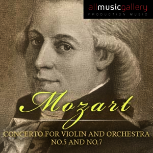 Album W.A.Mozart, Concerto for violin and orchestra No.5 and No.7