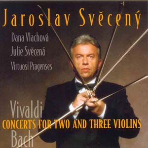 Album Vivaldi - Concerts for 2 a 3 violins, Bach